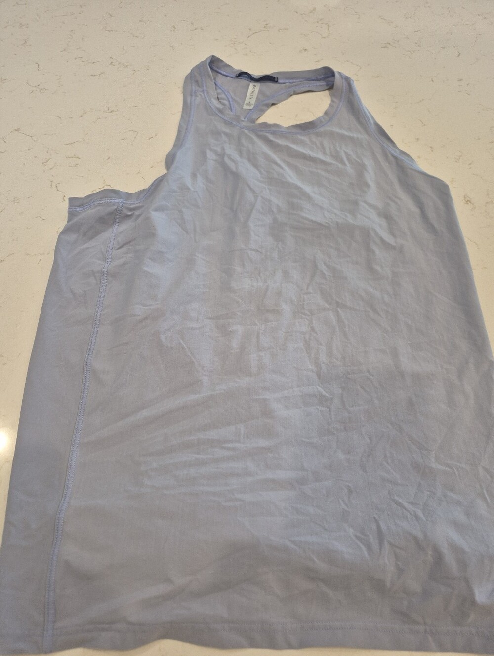 Athleta Light Periwinkle Racerback Tank
